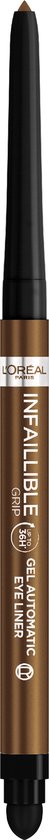 L'Oréal Paris Infallible Gel Automatic Eyeliner - 012 Bronzed Espresso