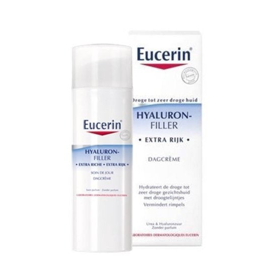 Eucerin Hyaluron-Filler Anti-Falten Urea Rich Texture Tagescreme – 50 ml