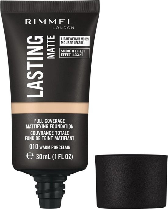 Rimmel London Lasting Matte Warm Porcelain 010 Foundation