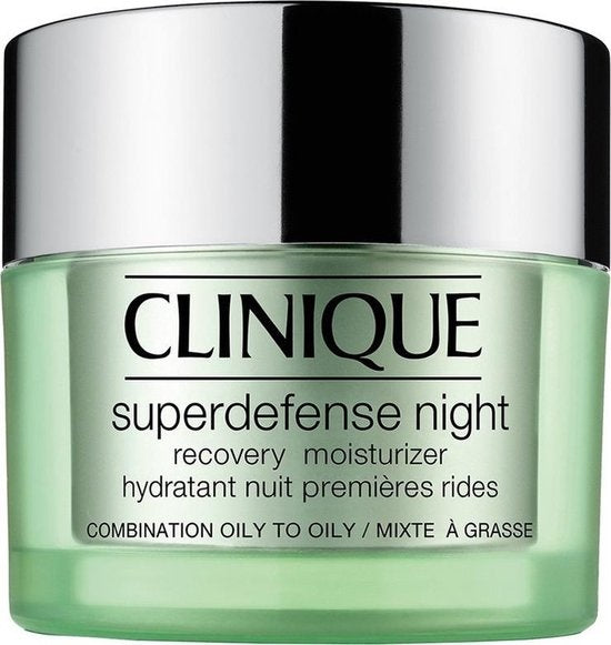 Clinique Superdefense Night Recovery Moisturizer Nachtcrème - 50 ml - Vette huid