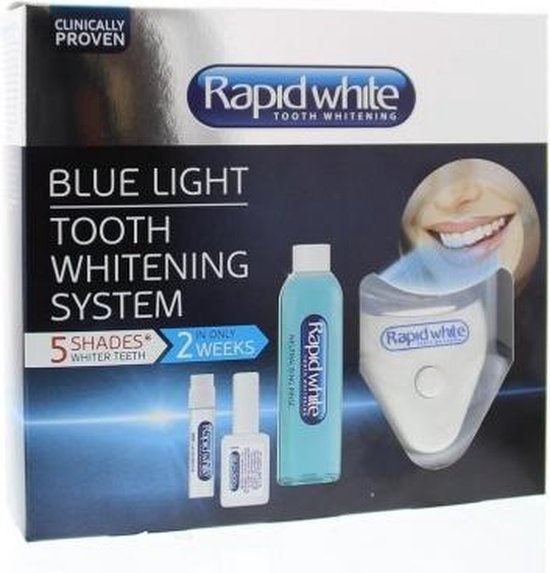 Rapid White Blaulicht-Bleaching-System – 6 Teile – Bleaching-Set