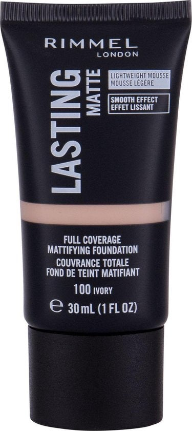 Rimmel London Lasting Matte Ivory 100 Foundation