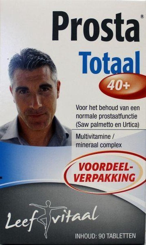 Leef Vitaal Prosta totaal 40+ (90 tabletten) - Verpakking beschadigd