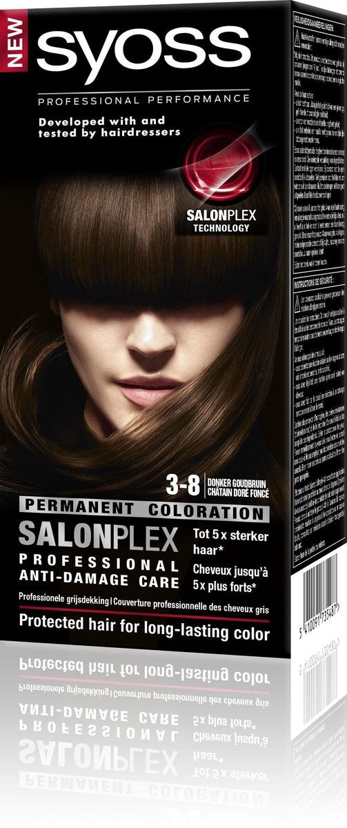 SYOSS Color baseline 3-8 Dark Golden Brown