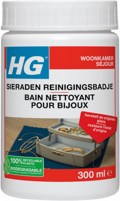 HG sieraden reinigingsbadje 300ml