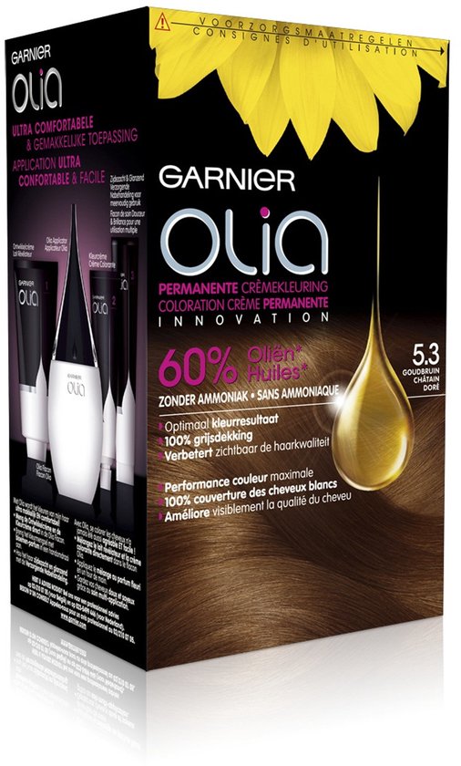 Garnier Olia Haarverf -5.3 - Licht Goudbruin
