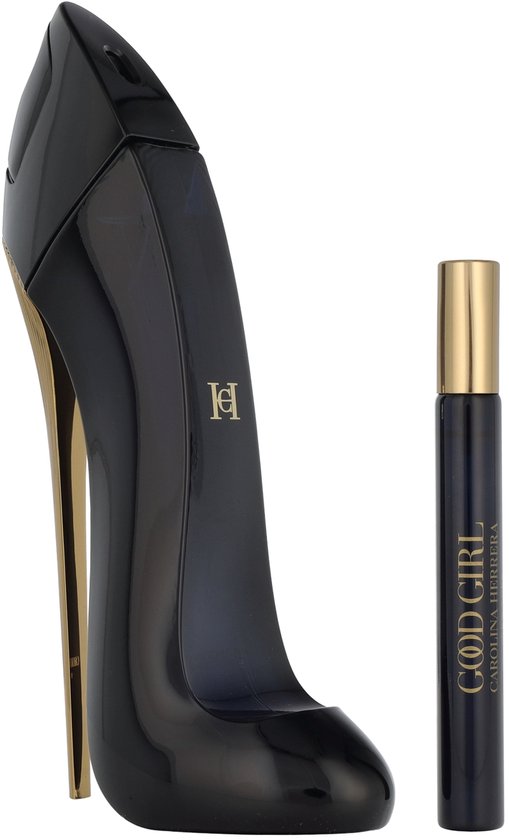 Carolina Herrera Good Girl Giftset - 80 ml eau de parfum spray + 10 ml eau de parfum tasspray - cadeauset voor dames - Beschadigde Verpakking