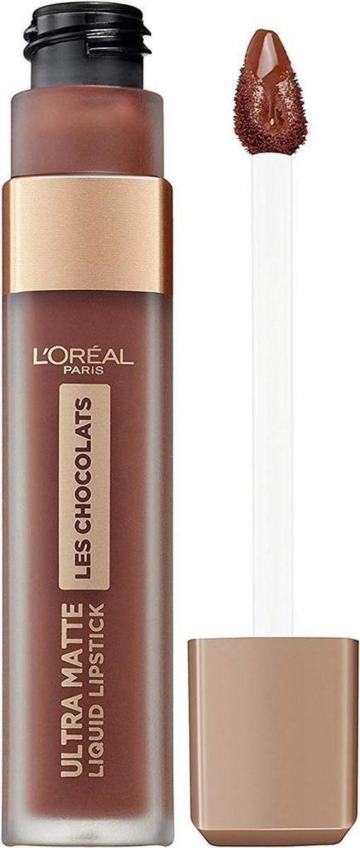 L'Oréal Paris Les Chocolates Ultra Matte Liquid Lipstick – 858 Oh My choc!