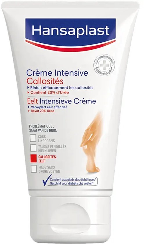 Hansaplast Anti Eelt Creme - Voetverzorging - Voetencreme - 75ml