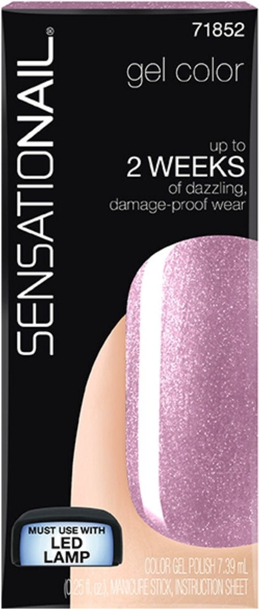 Sensationail Gel Color Nagellack – Metal Me Pink – Verpackung beschädigt