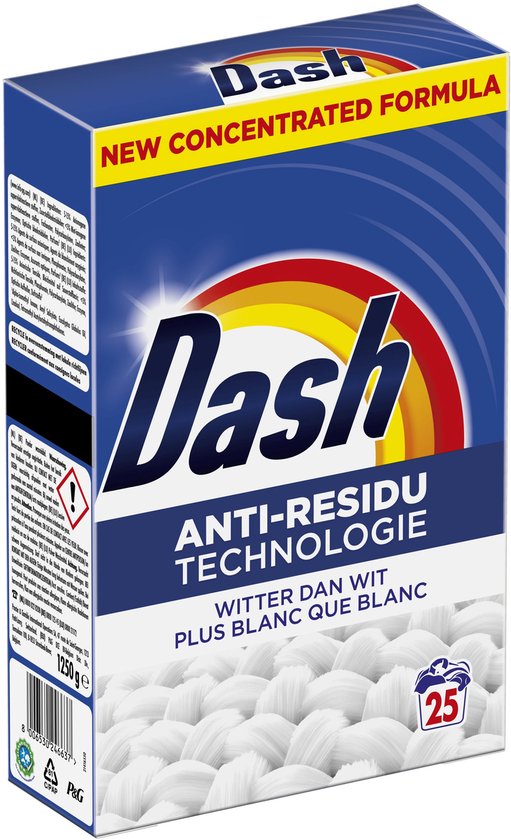 Dash Waspoeder - Witter Dan Wit - 1.25 KG