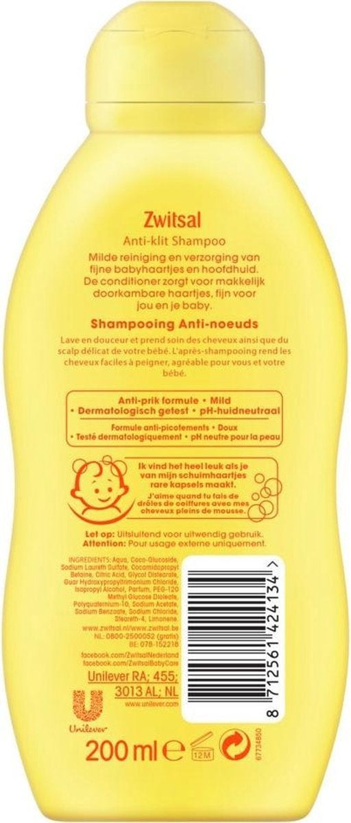 Zwitsal Anti-Klit Shampoo - 200ml