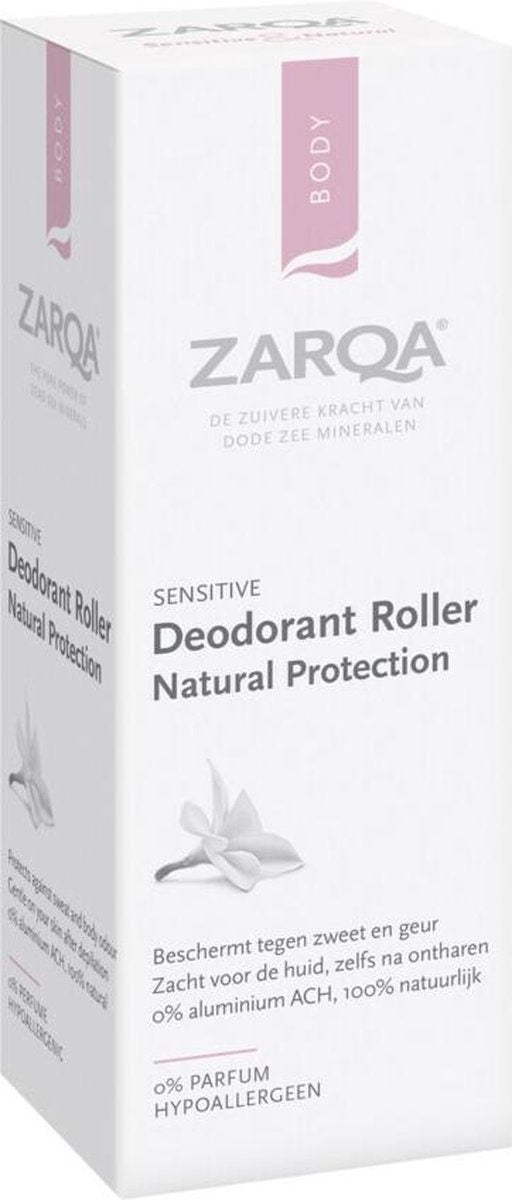 ZARQA Deodorant Roller Natural Protection (schützt vor Schweiß und Geruch) – 50 ml