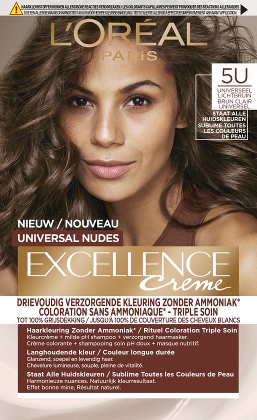 L'Oréal Paris Excellence Universal Nudes 5U - haarverf