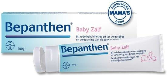 Bepanthen Baby Ointment - For dry baby skin and diaper rash - 100 grams - Packaging damaged