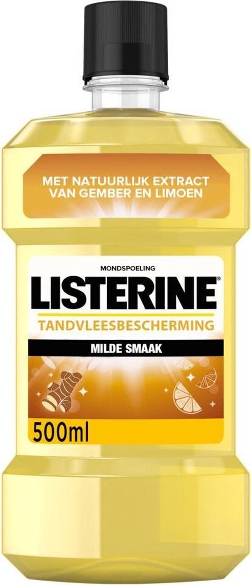 Listerine Mouthwash Fresh Ginger &amp; Lime 500 ml