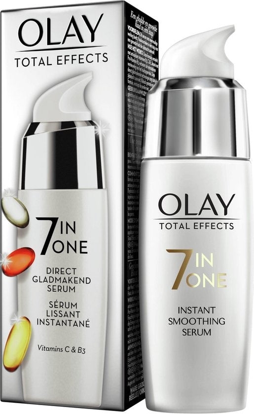 Olay Total Effects 7in1 Direct Gladmakend Serum Met Niacinamide - 50ml - Verpakking beschadigd