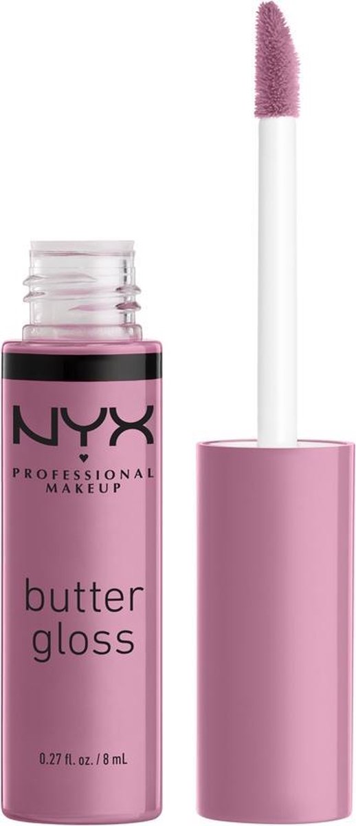 Nyx Professional Makeup Butter Lip Gloss - Éclair - Glanzende Lipgloss - Licht Roze