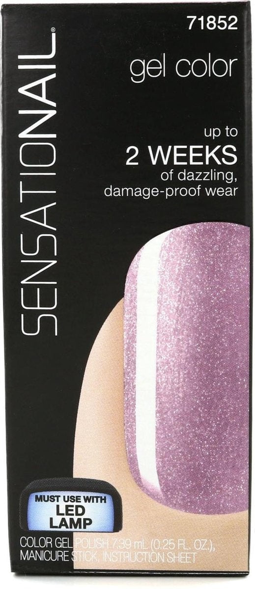 Sensationail Gel Color Nagellack – Metal Me Pink – Verpackung beschädigt