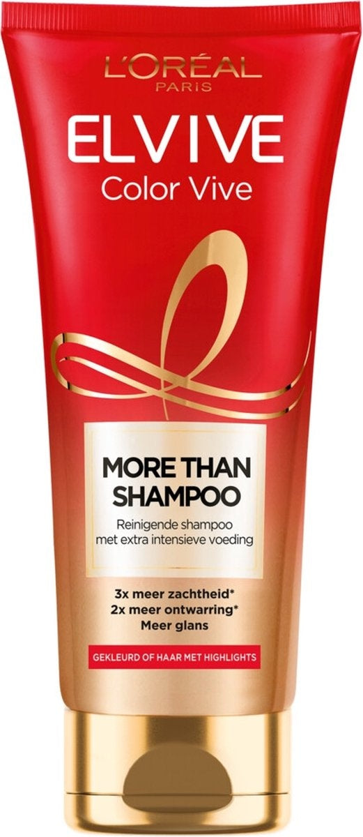 L'Oréal Paris Elvive More Than Shampoo Color Vive - Gekleurd Haar - 200ml