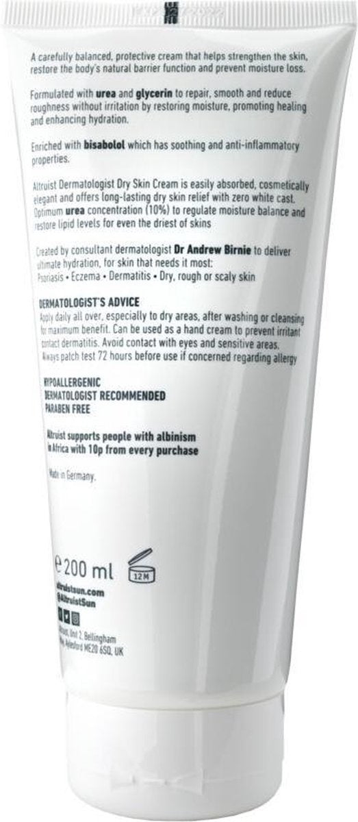 Altruist Dry Skin Repair Creme 200 ml