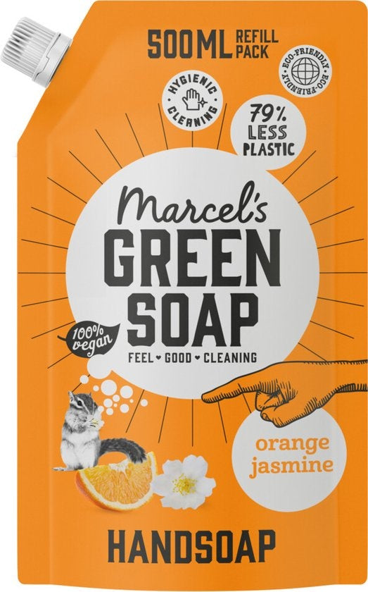 Marcel's green soap refill orange jasmine 500 ml