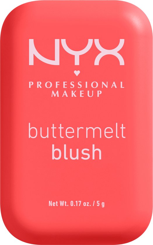 NYX Professional Makeup Buttermelt Blush – Alle Hauttypen – Angereichert mit Mango-, Mandel- und Sheabutter – Had Butta – 5 gr
