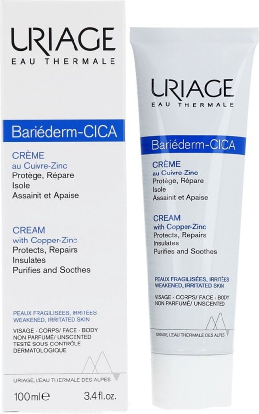 Uriage - Bariederm Cica Cream -100 ml - Verpakking beschadigd