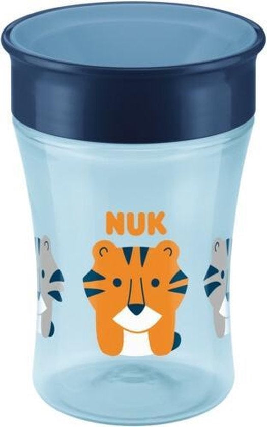 Nuk Magic Cup 8mnd+ Blauw 230 ml