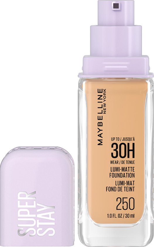 Maybelline New York - Superstay Lumi Matte Foundation - Blijft tot wel 30 uur zitten - Matte finish - 250 - - 35ml