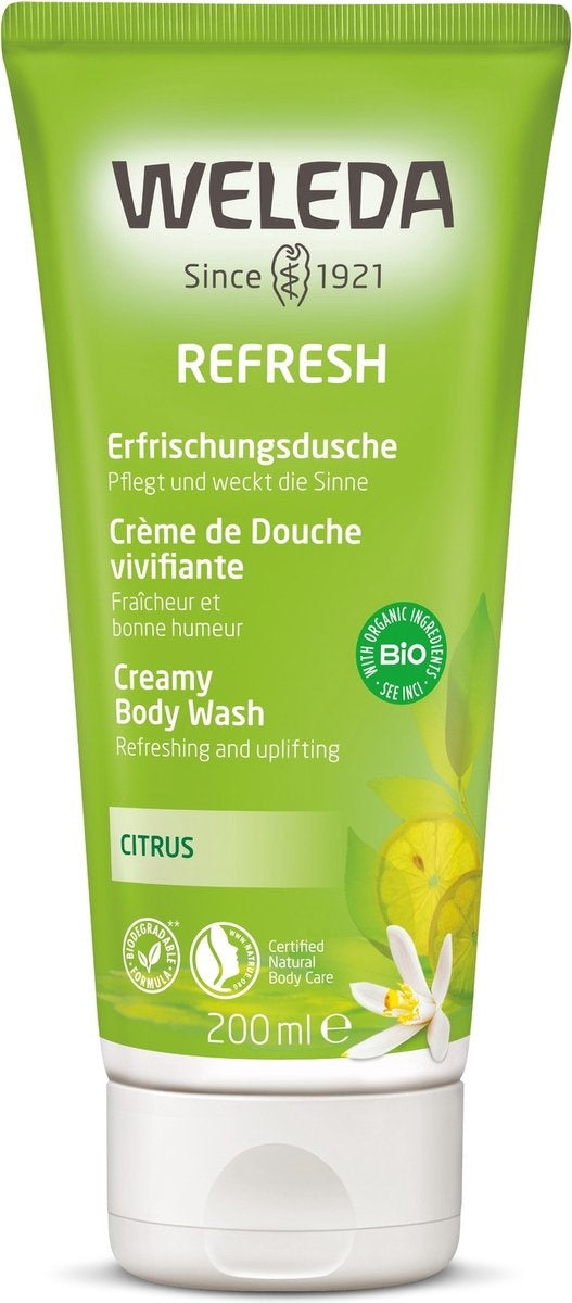 Weleda Citrus Erfrischende Duschcreme – 200 ml