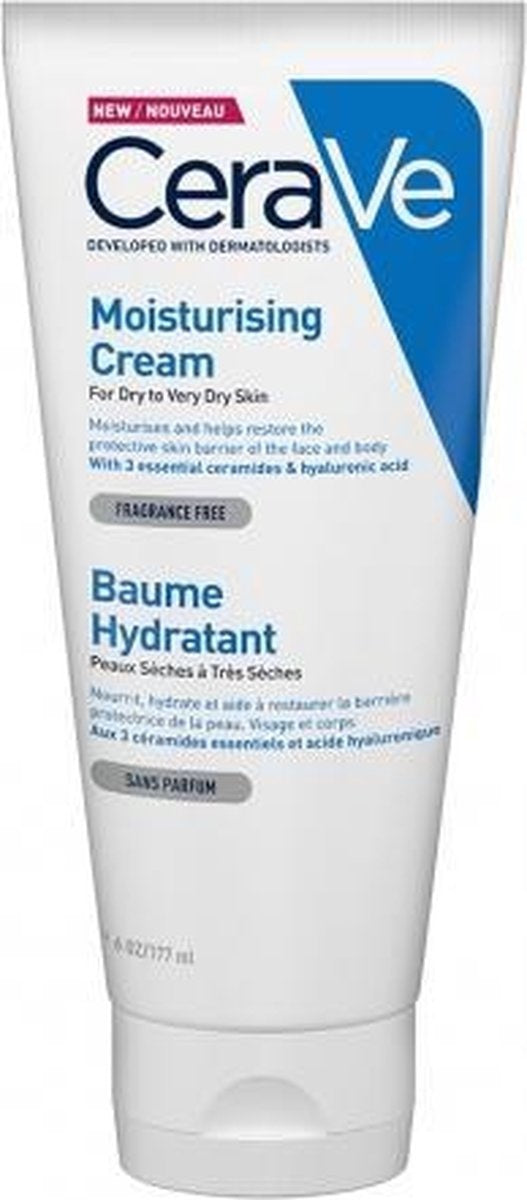 CeraVe - Moisturizing Cream - voor droge tot zeer droge huid - 177ml