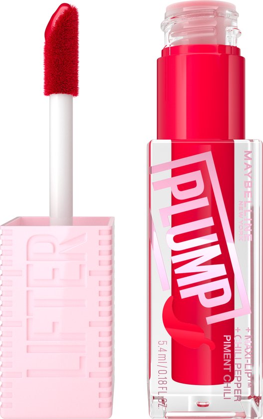 Maybelline - Lifter Plump - lipgloss - 004 Red Flag - 5,4 ml