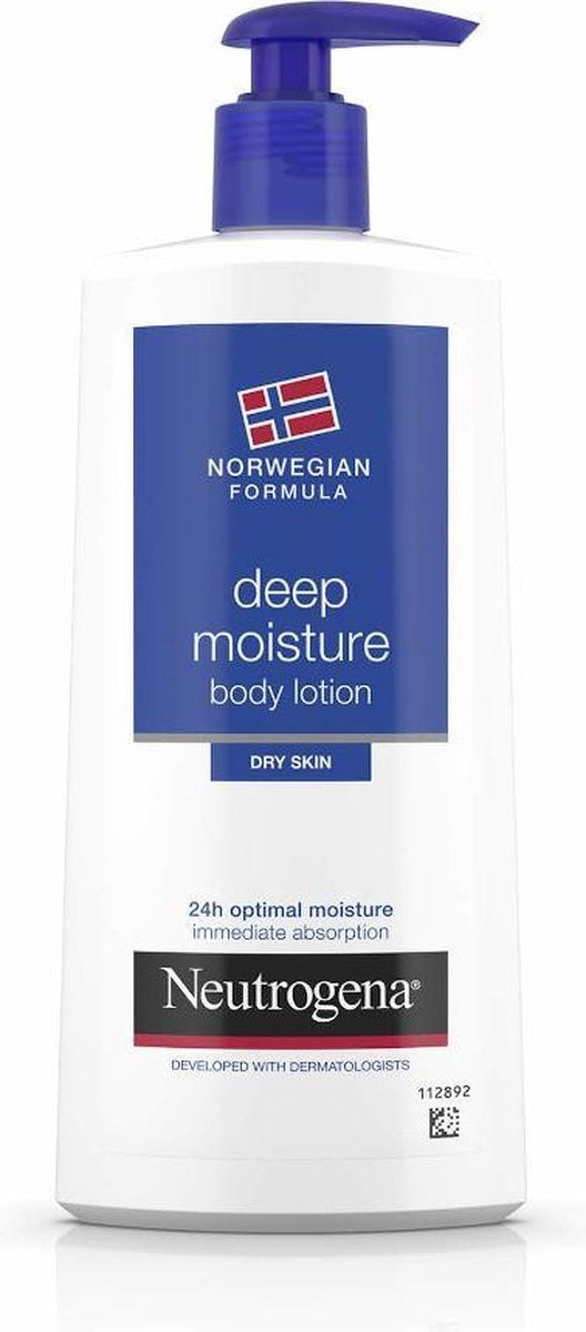 Neutrogena Deep Moisture Body Lotion – 250 ml (für trockene Haut)