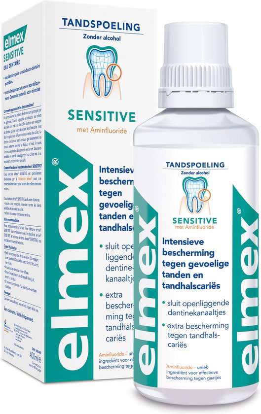 Elmex Sensitive Zahnspülung – 400 ml