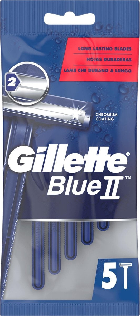 Gillette Blue ll Einweg-Rasierklingen 5 Stk