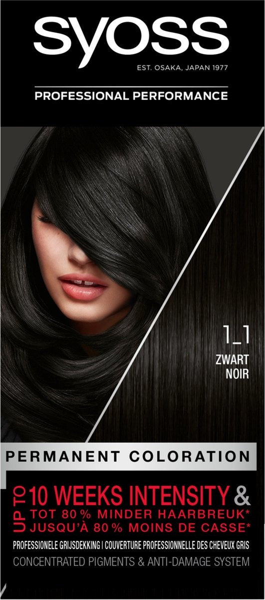 SYOSS Color baseline hair dye 1-1 Black