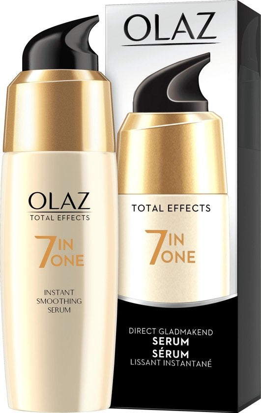 Olaz Total Effects 7in1 Direct Gladmakend - 50ml - Serum - Verpakking beschadigd