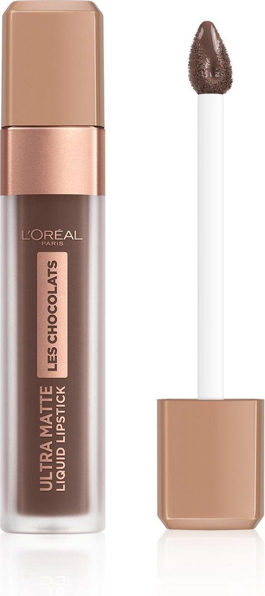 L'Oréal Paris Les Chocolates Ultra Matte Liquid Lipstick - 868 Cacao Crush