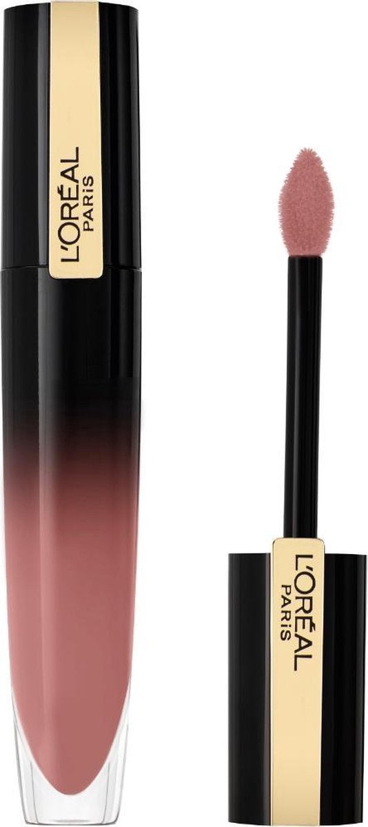 L'Oréal Paris Brilliant Signature Lipstick - 301 Be Determined - Nude - Ultra Shiny