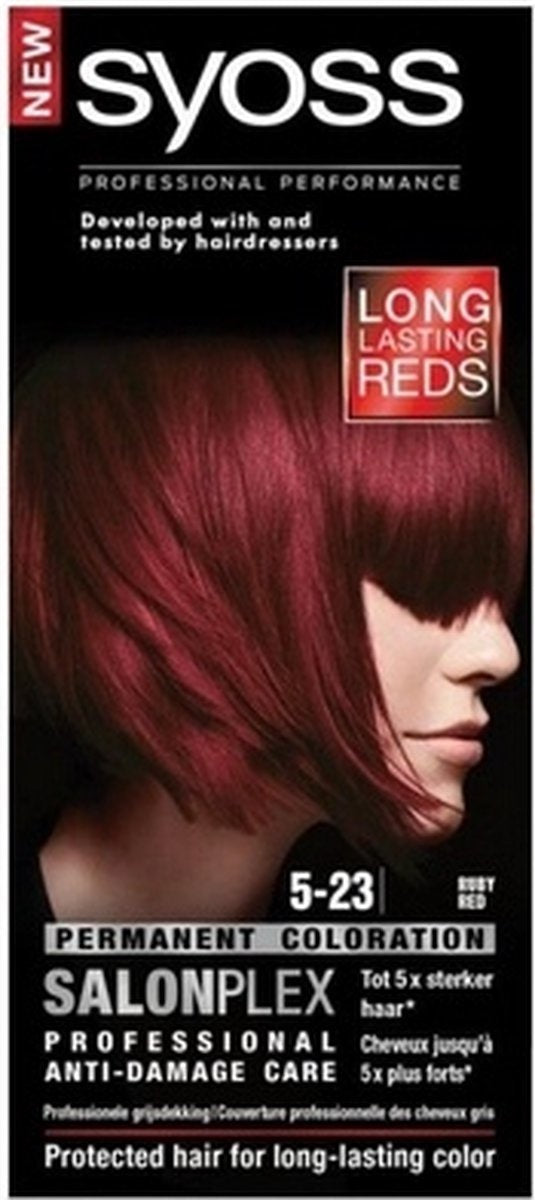 SYOSS Color baseline hair dye 5-23 Ruby Red