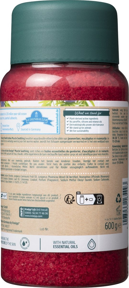 Kneipp Muskelberuhigung – Badekristalle 600g