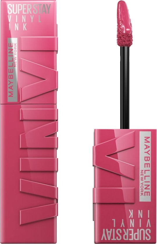 Maybelline New York – SuperStay Vinyl Ink Lippenstift – 20 Coy – Pink