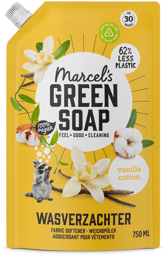 Marcel's Green Soap Weichspüler Baumwolle &amp; Vanille Nachfüllpackung 750 ml