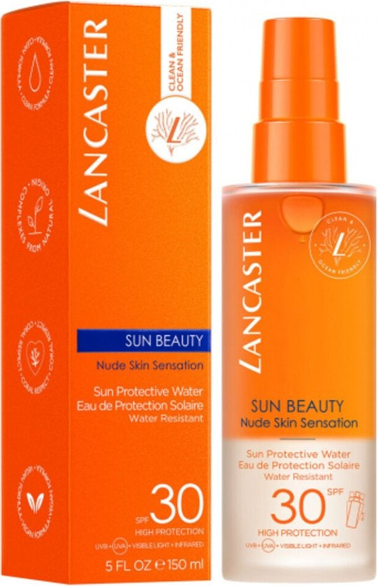 Lancaster Sun Beauty Protective Water SPF30 - Sun Protection -150 ml- Packaging damaged