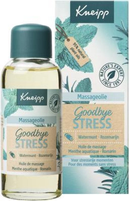 Kneipp Goodbye Stress - Massage oil 100ml - Packaging damaged