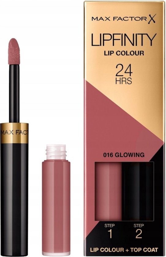Lipfinity - 016 Glowing Glanzend - Lipcolour - Verpakking beschadigd