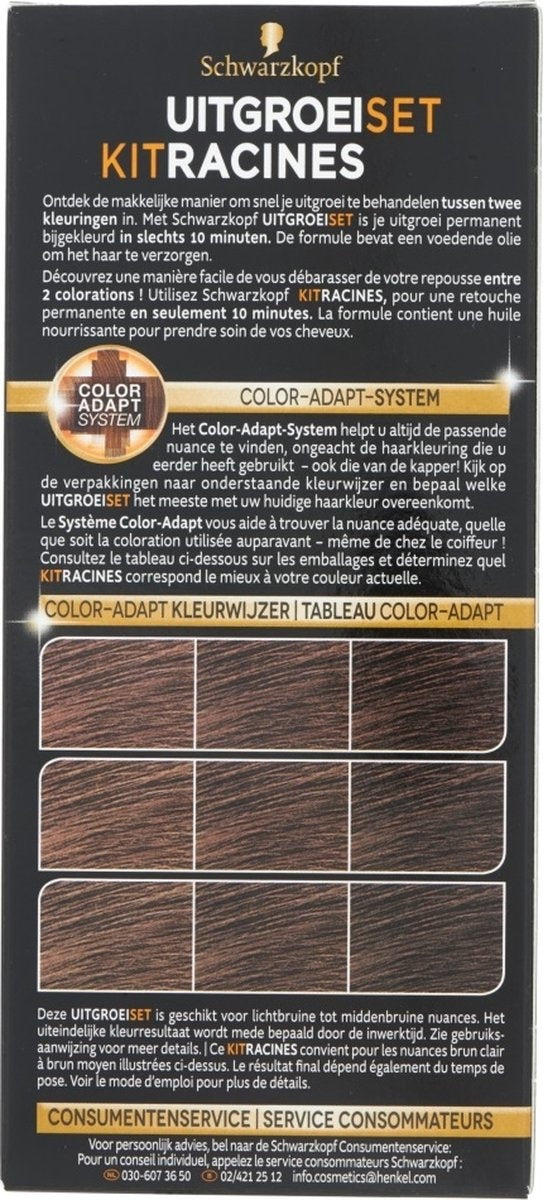 Schwarzkopf Growth Set R1 Hell- bis mittelbraunes Haar