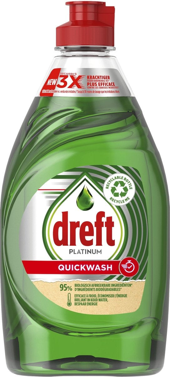 Dreft Platinum - Quickwash - Original - Liquid Dishwashing Detergent