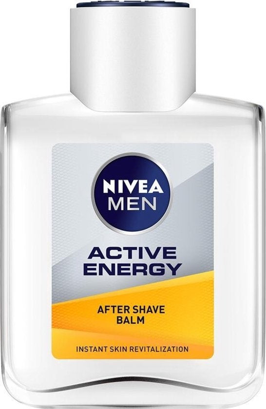 NIVEA MEN Active Energy 2-in-1 Aftershave Balsem - 100 ml - Verpakking beschadigd